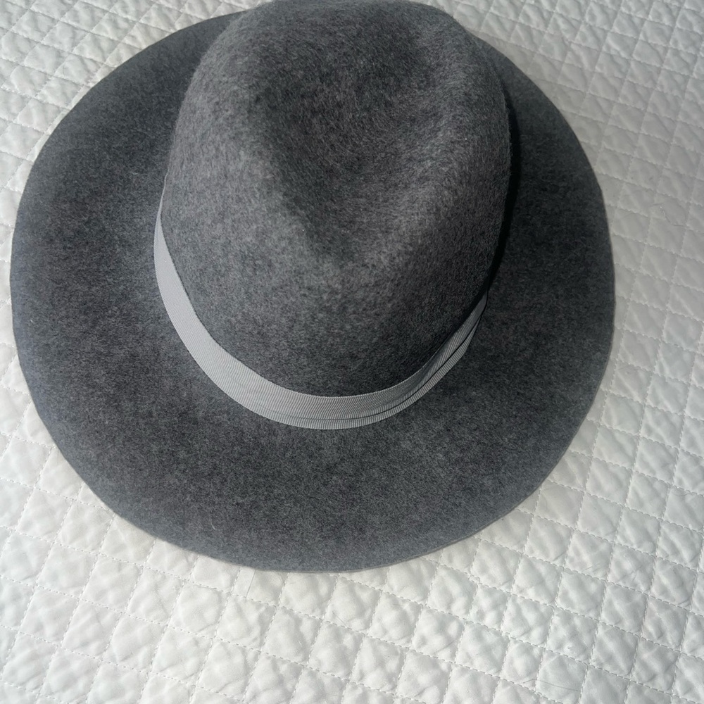 Express Charcoal Fedora Hat